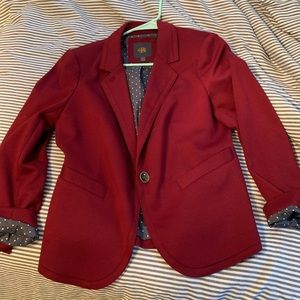 Red blazer